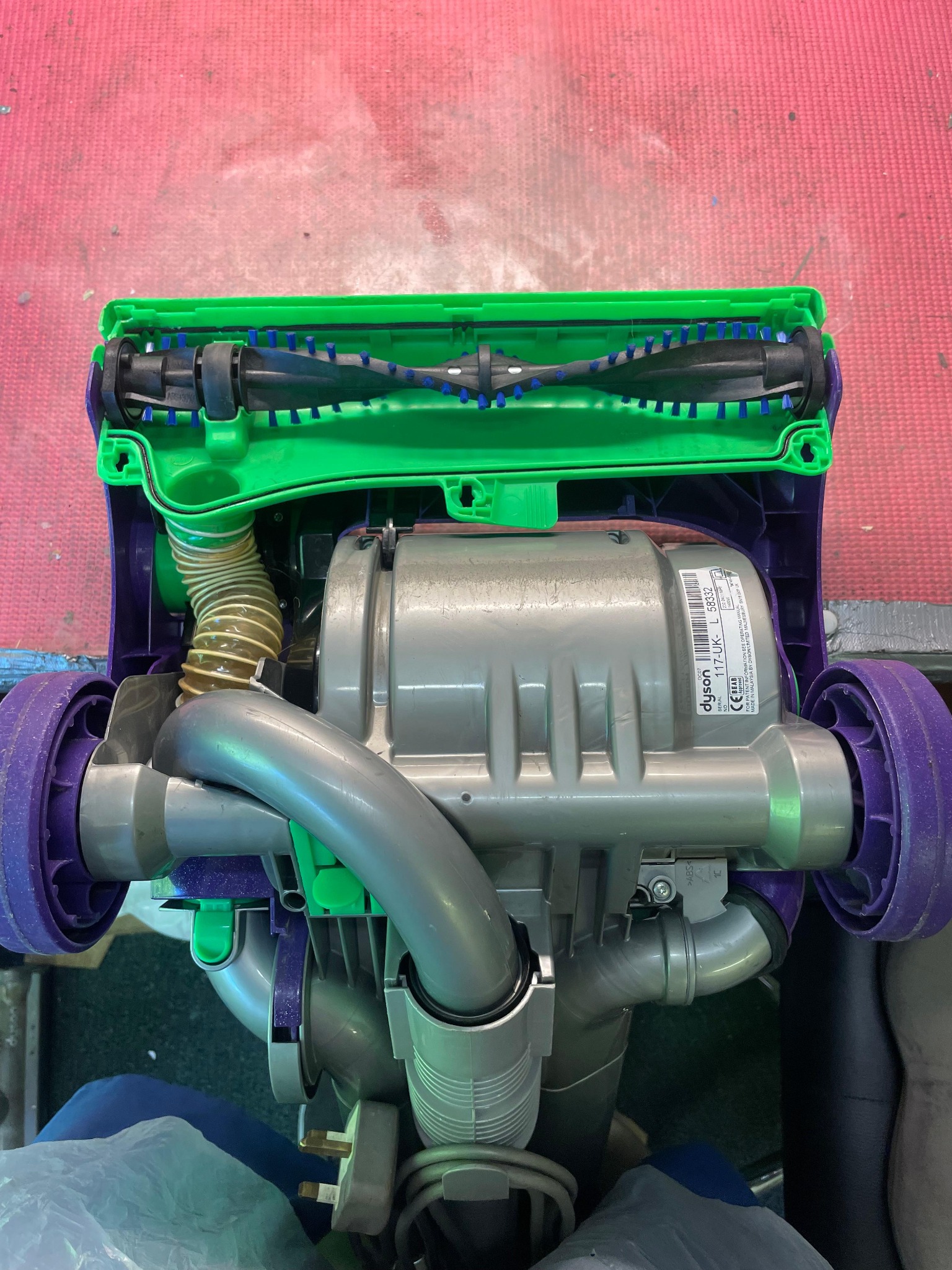 After Dyson vacuum clean and service