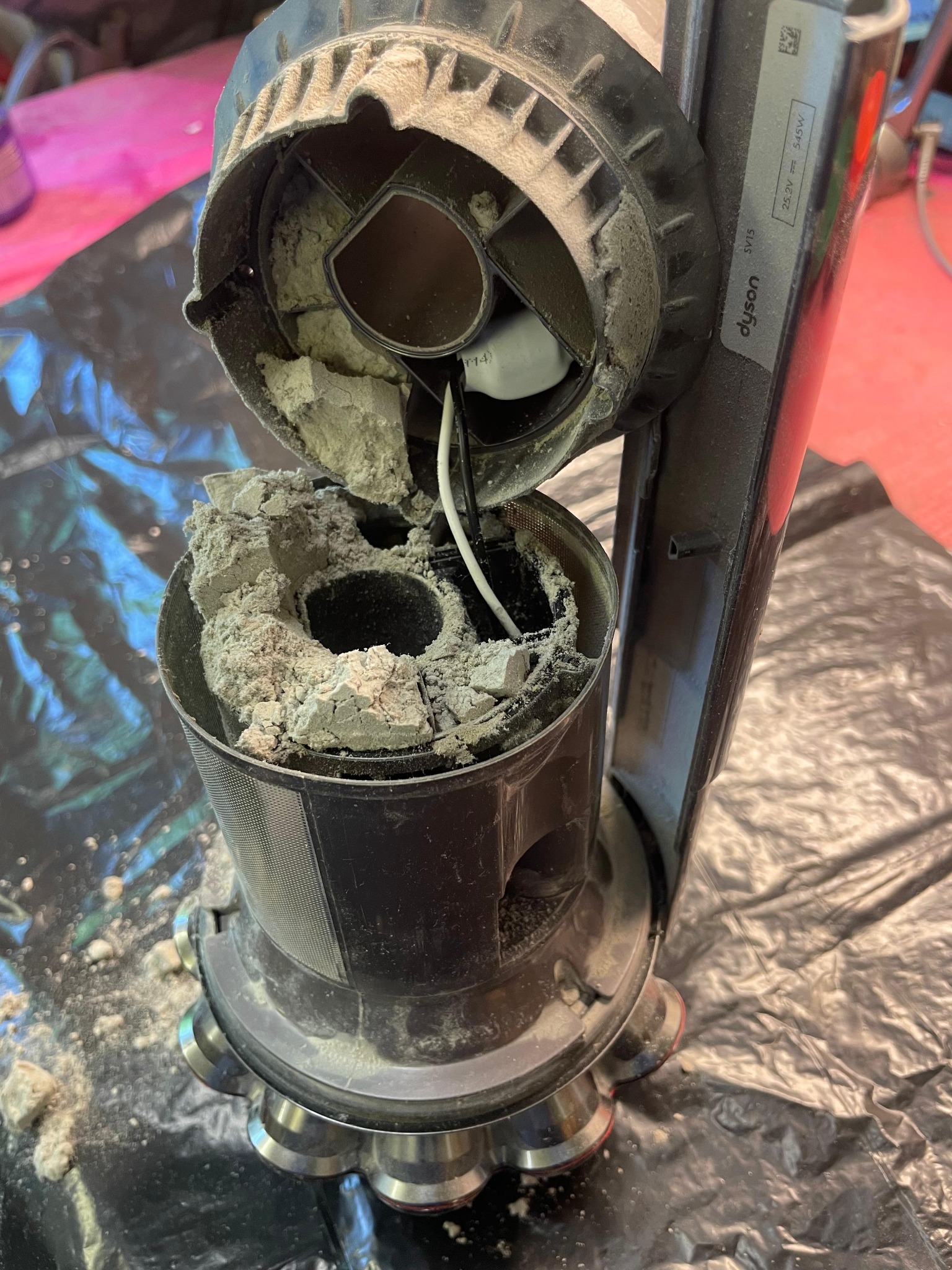 Before Dyson service example 2