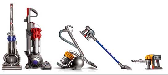 Dyson vacuum range for refurbished Dyson vacuums